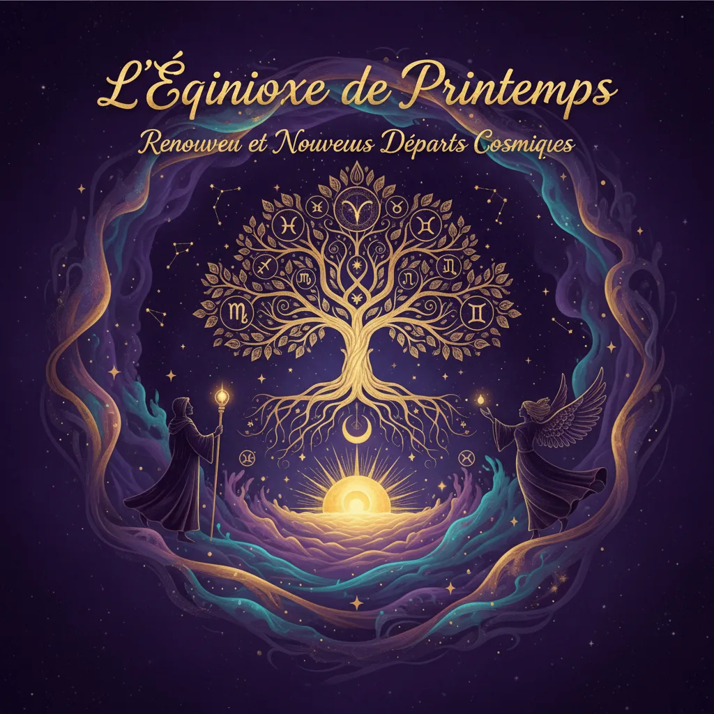 L'Équinoxe de Printemps : Renouveau et Nouveaux Départs Cosmiques