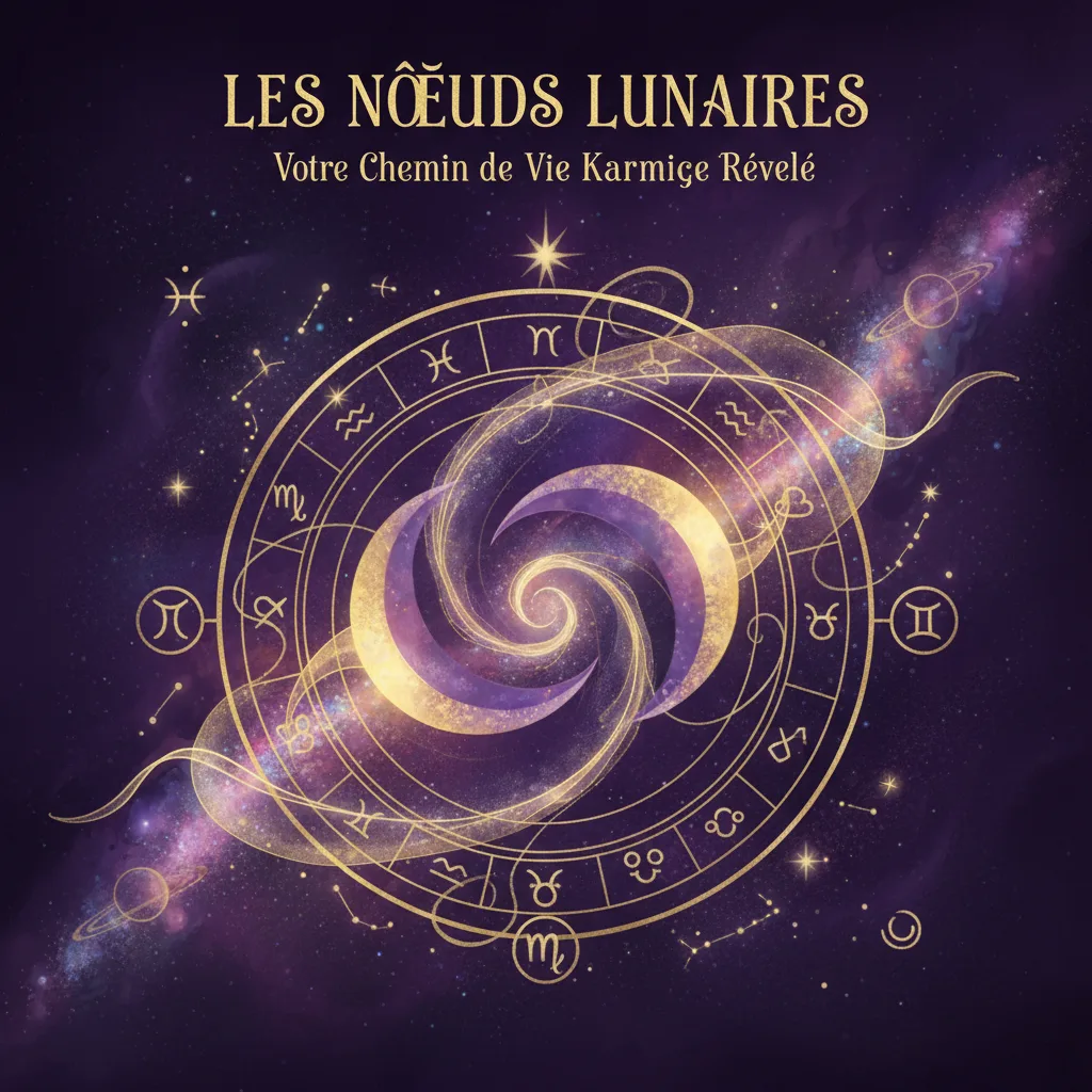 Les Nœuds Lunaires : Votre Chemin de Vie Karmique Révélé