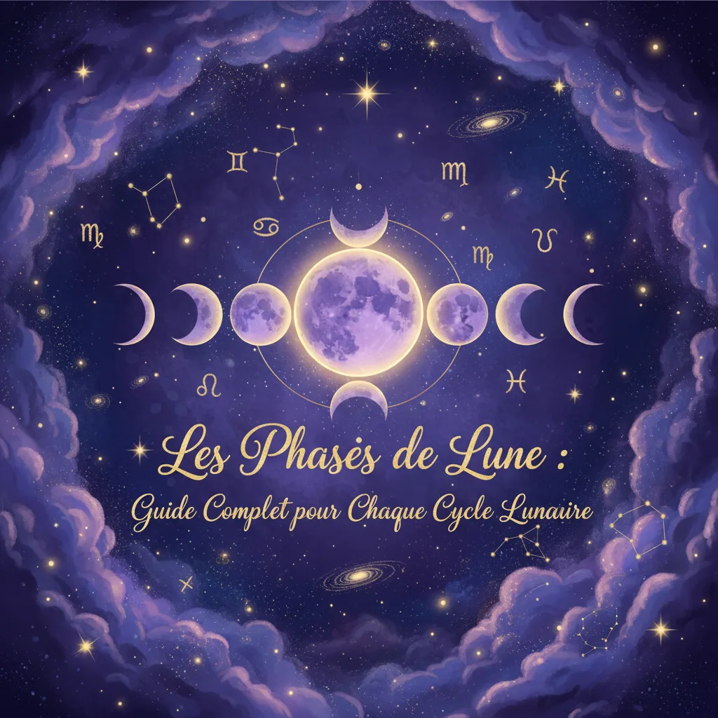 Les Phases de la Lune : Guide Complet pour Chaque Cycle Lunaire