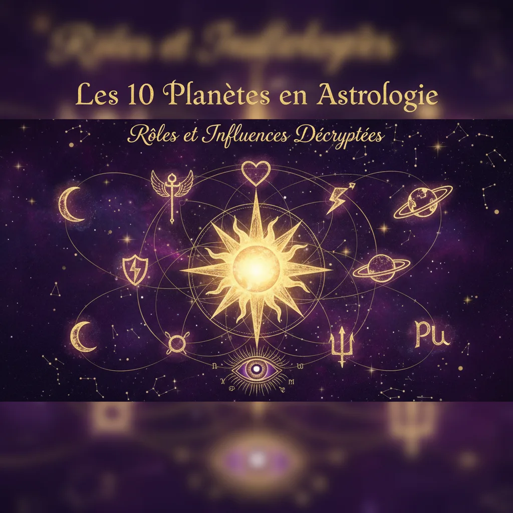 Les 10 Planètes en Astrologie : Rôles et Influences Décryptées