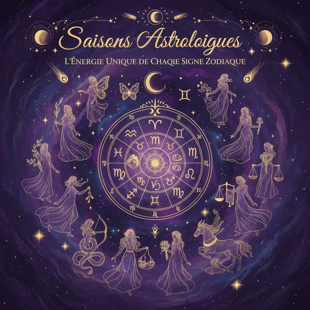 Saisons Astrologiques : L'Énergie Unique de Chaque Signe Zodiaque