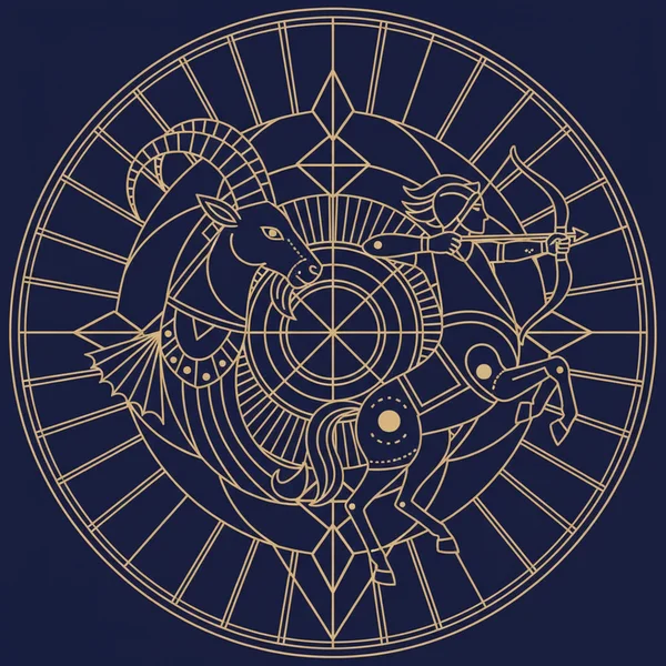 Capricorne et Sagittaire